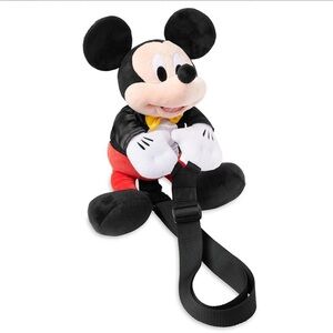 Disney Mickey Mouse Plush Tuxedo Bagpack with adjustable strapBlack, Red,Yellow